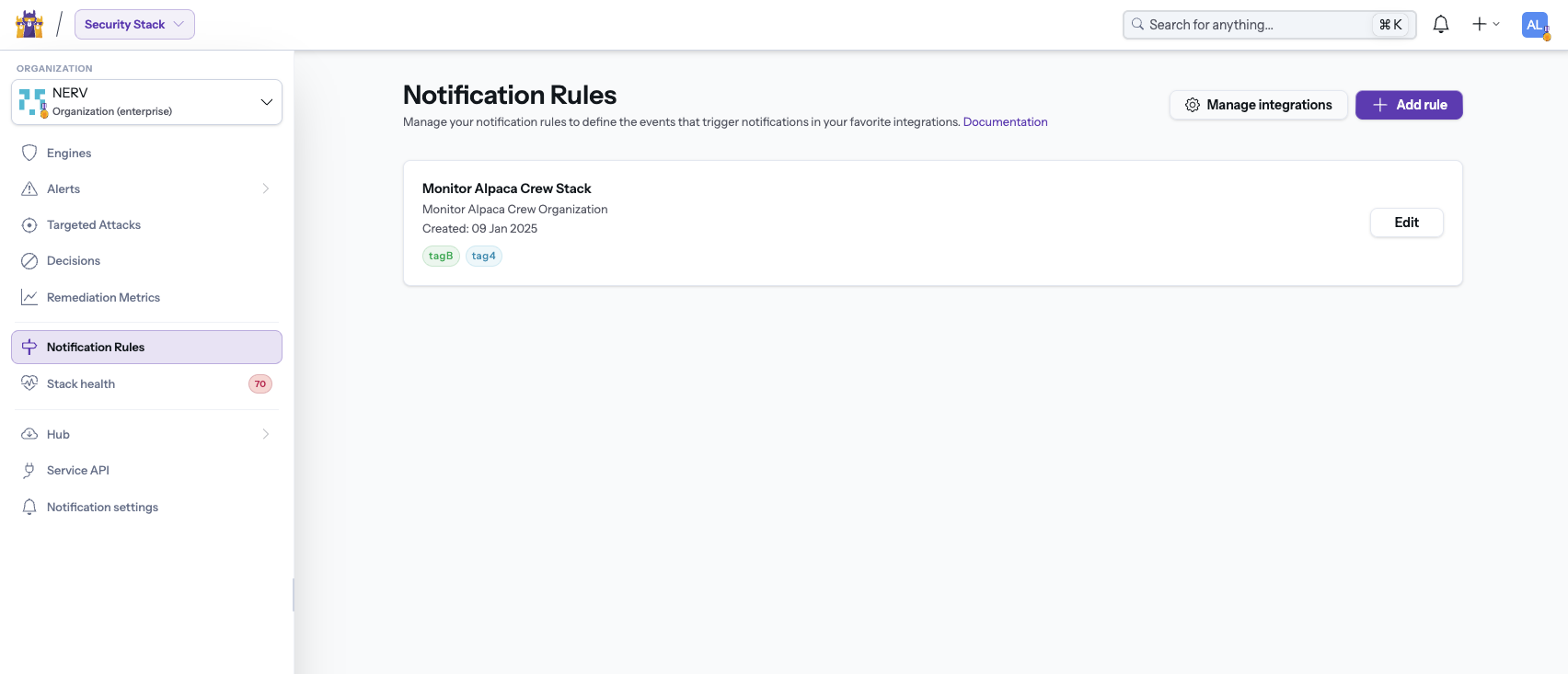 CrowdSec Allowlists List